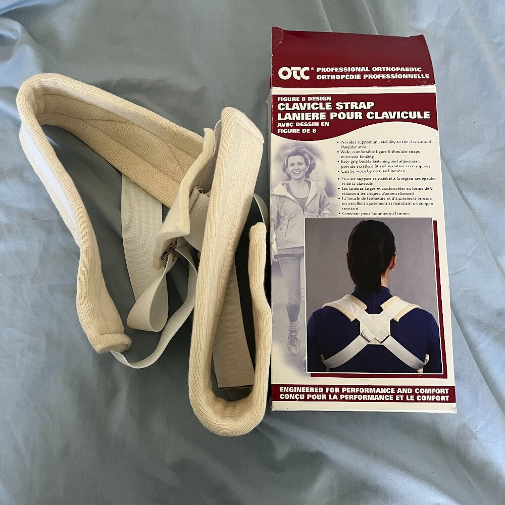 NEW OTC Clavicle Strap, Figure-8 Style, Shoulder Support Medium